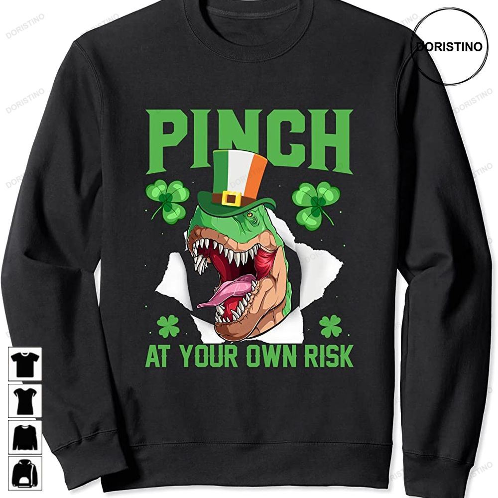 Funny Irish Stpatricks Day Pinch At Your Own Risk Trending Style