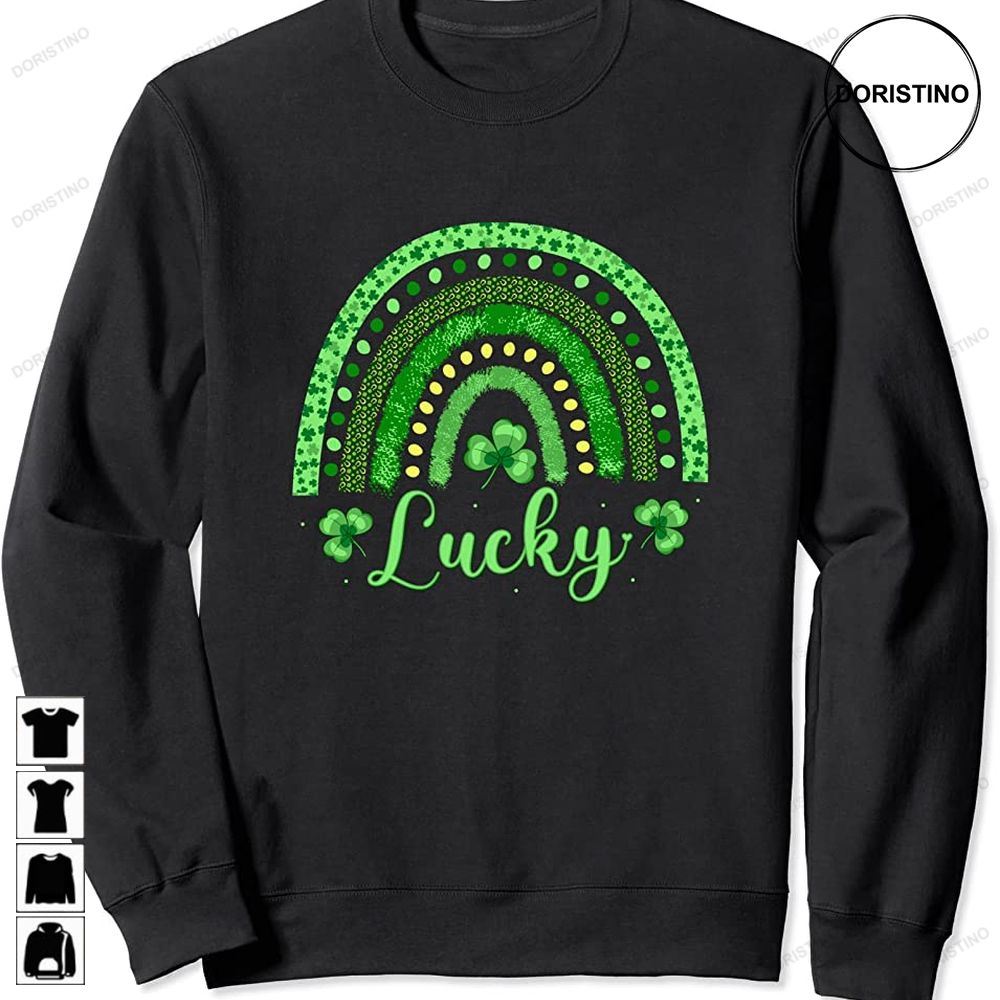 Funny Irish Stpatricks Day Shenanigans Shamrock Rainbow Awesome Shirts