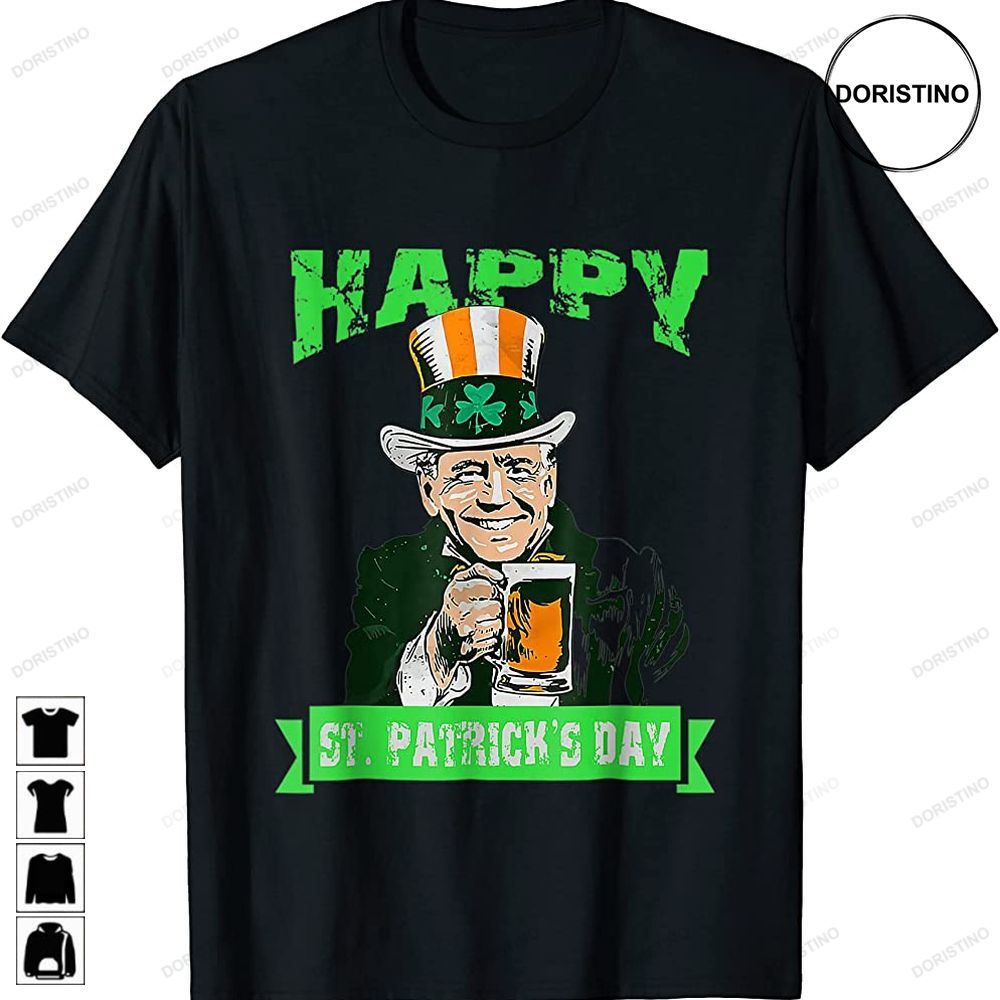 Funny Joe Biden Easter Confused St Patricks Day Biden Beer Limited Edition T-shirts