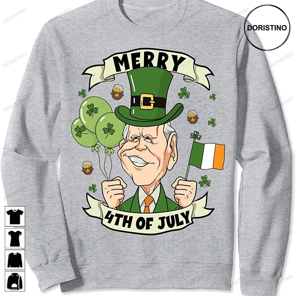 Funny Joe Biden Merry 4th Of July St Patricks Day Awesome Shirts