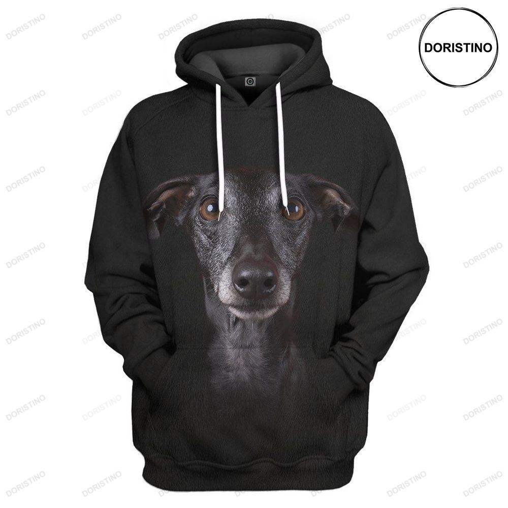 Italian Greyhound Dog Front And Back Awesome 3D Hoodie