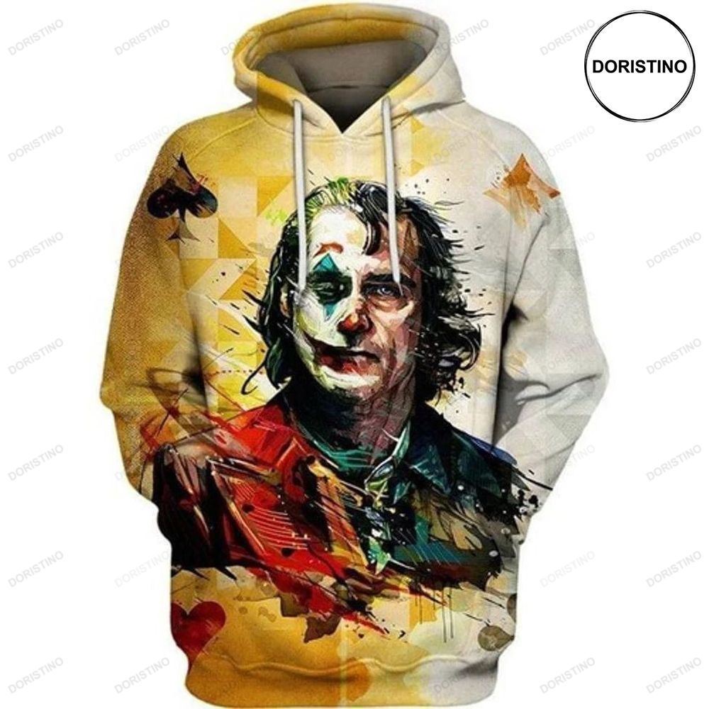 Joker Tragedy Comedy Dc Comic Awesome 3D Hoodie