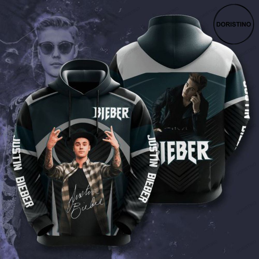 Justin Bieber 13 Anniversary 1985 2021 Signature Design Gift For Fan Custom Ed All Over Print Hoodie