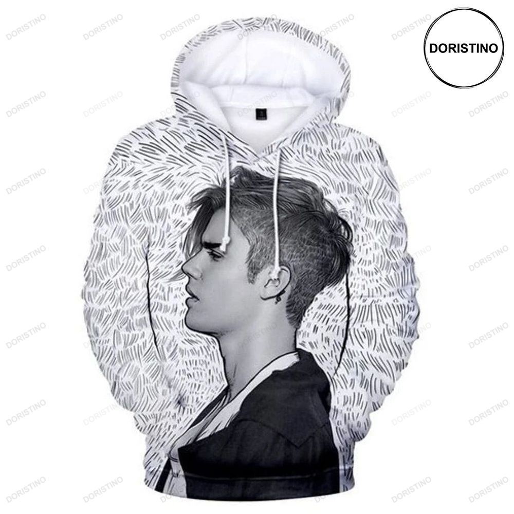 Justin Bieber Lovers Handsome All Over Print Hoodie