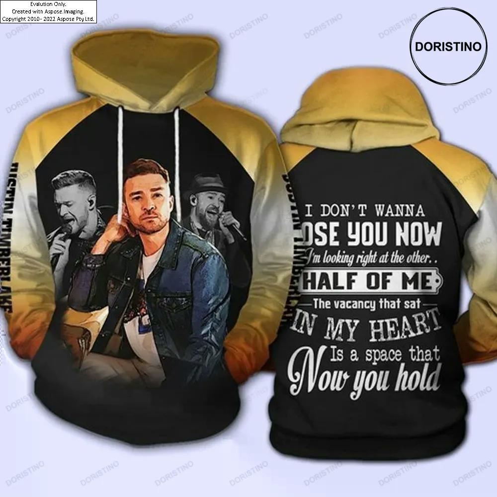 Justin Timberlake Lovers Handsome Limited Edition 3d Hoodie