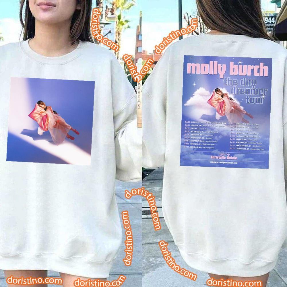 Molly Burch The Daydreamer 2023 Tour Double Sides Awesome Shirt