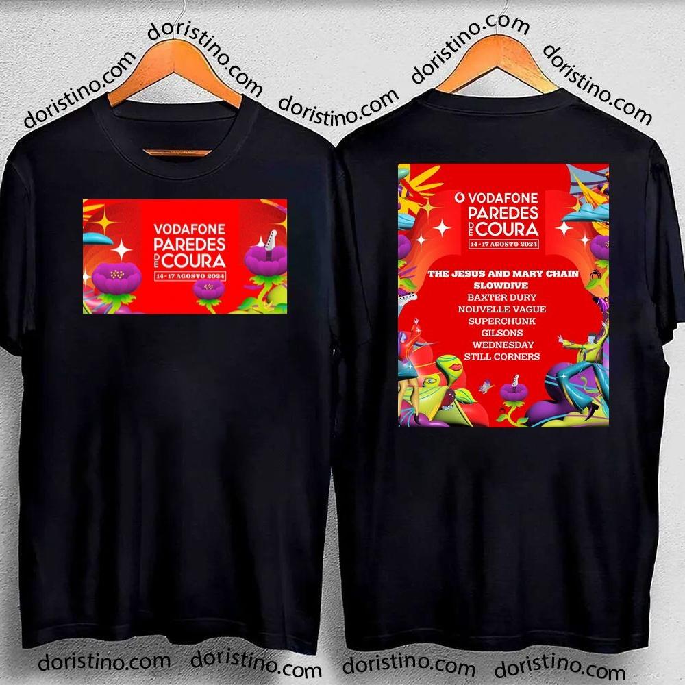 Paredes De Coura 2024 Double Sides Tshirt