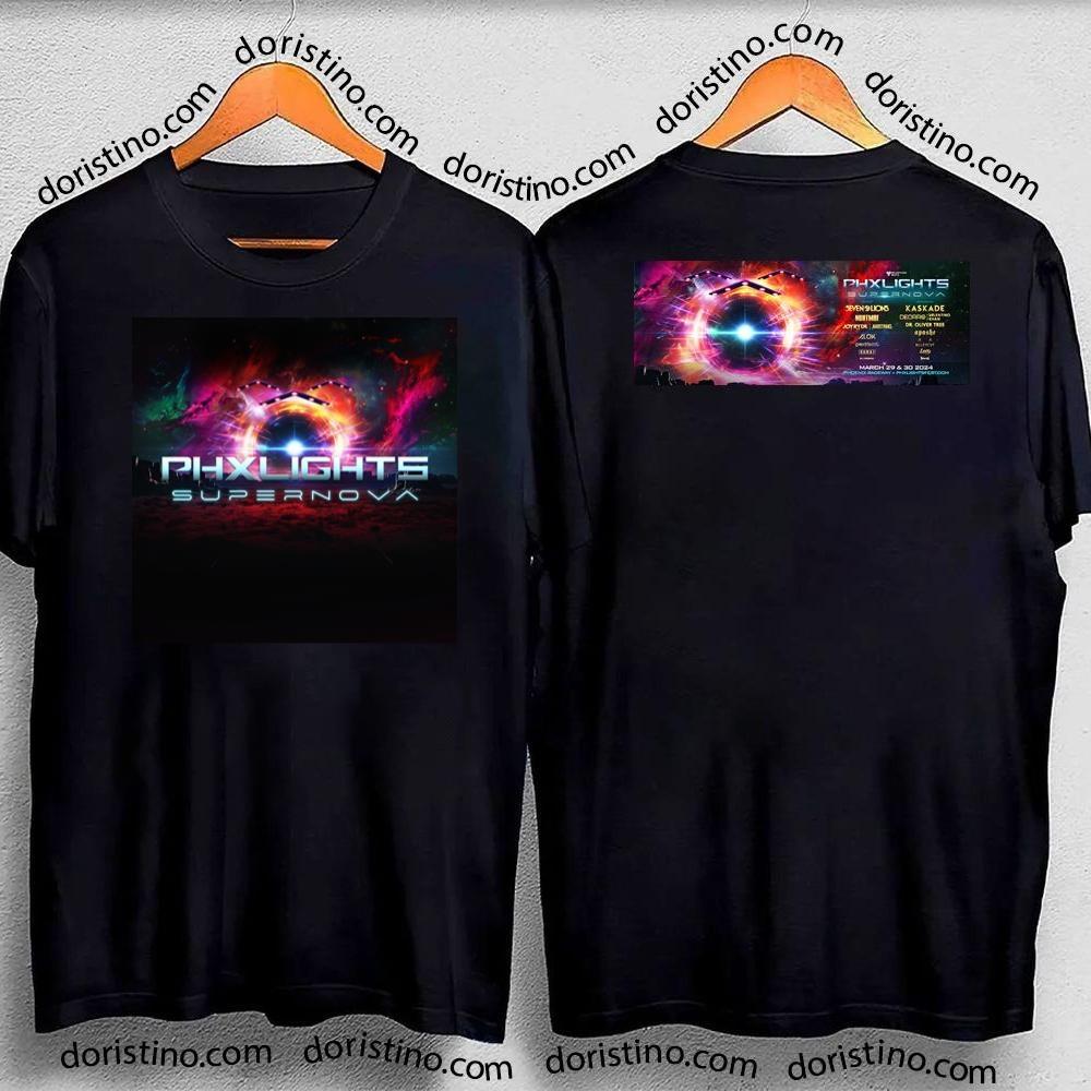 Phoenix Lights 2024 Double Sides Awesome Shirt