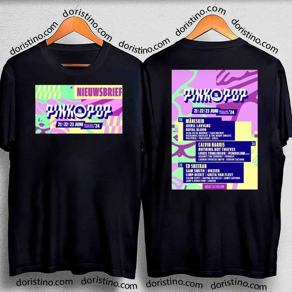 Pinkpop 2024 Double Sides Tshirt