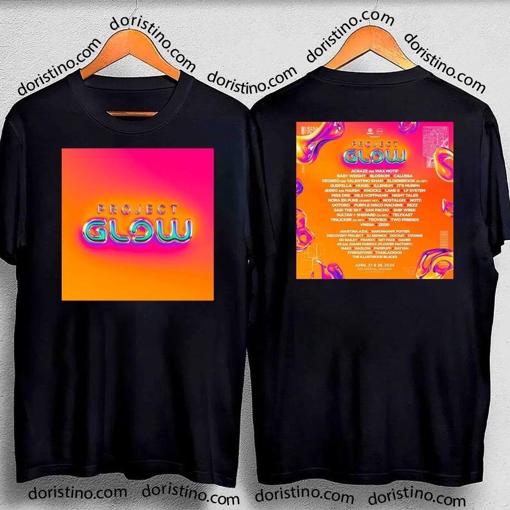 Project Glow 2024 Double Sides Shirt