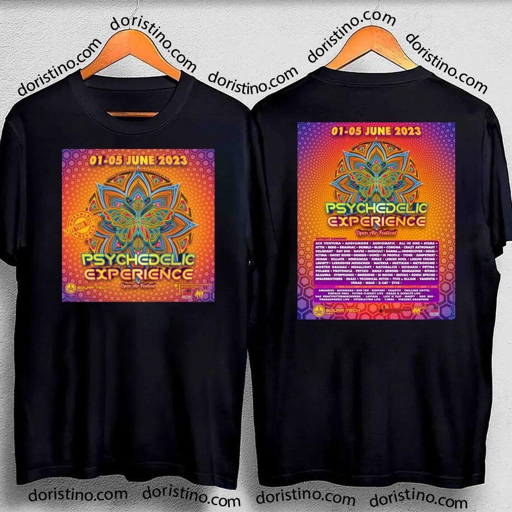 Psychedelic Experience Festival 2024 Double Sides Awesome Shirt