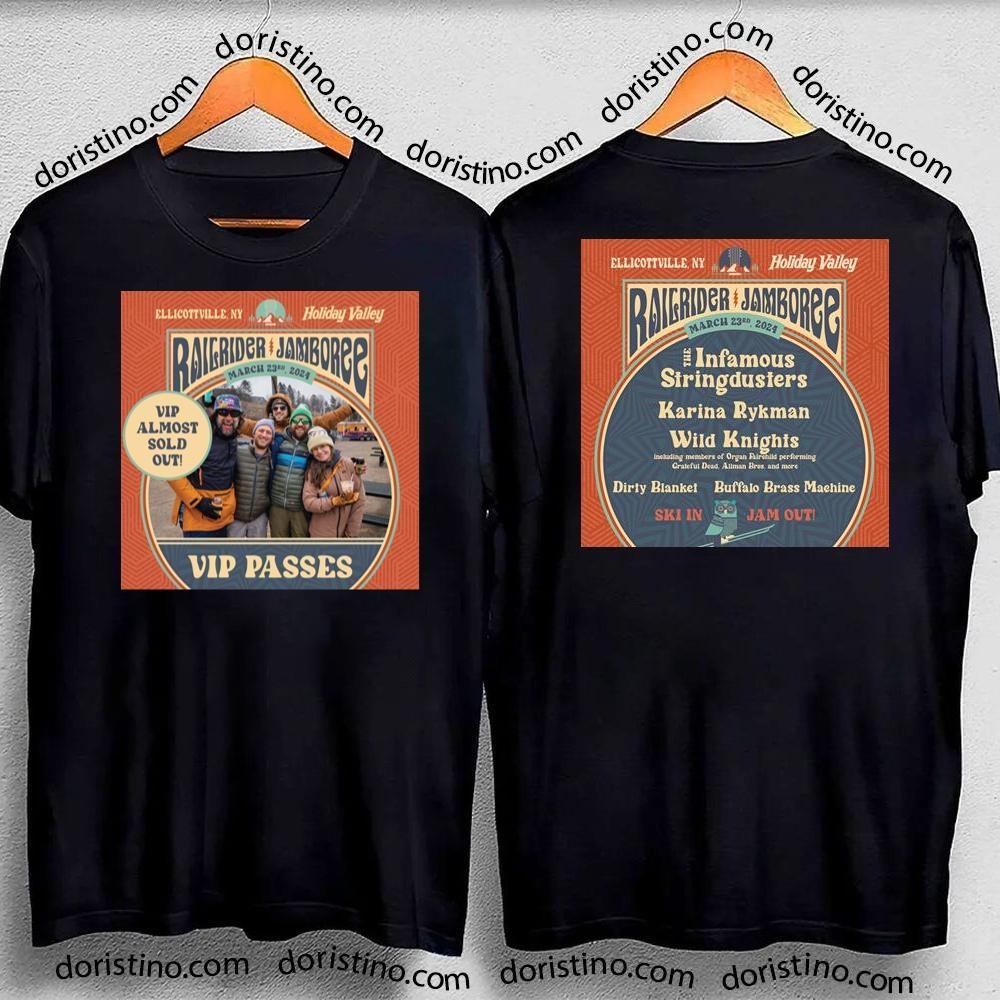 Rail Rider Jamboree 2024 Double Sides Shirt