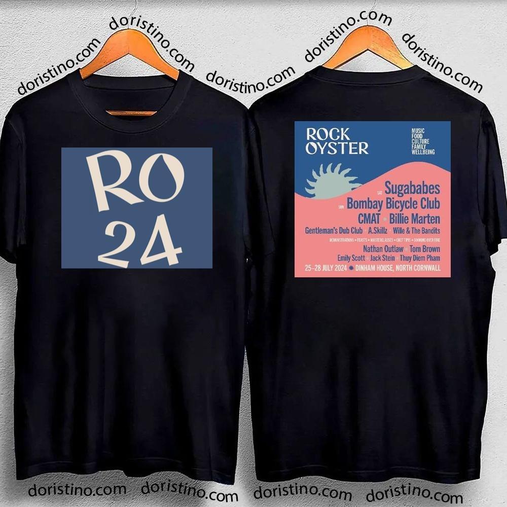 Rock Oyster Festival 2024 Double Sides Tshirt