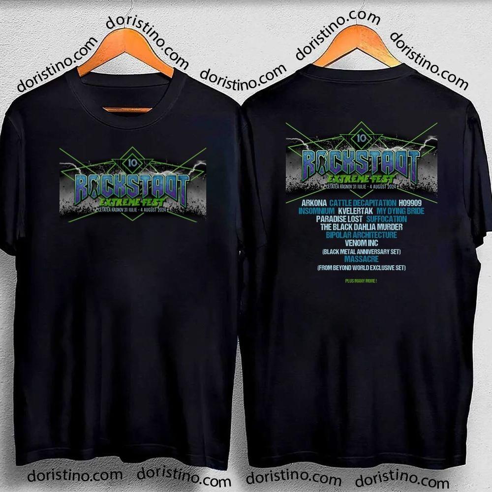 Rockstadt Extreme Fest 2024 Suffocation Double Sides Awesome Shirt