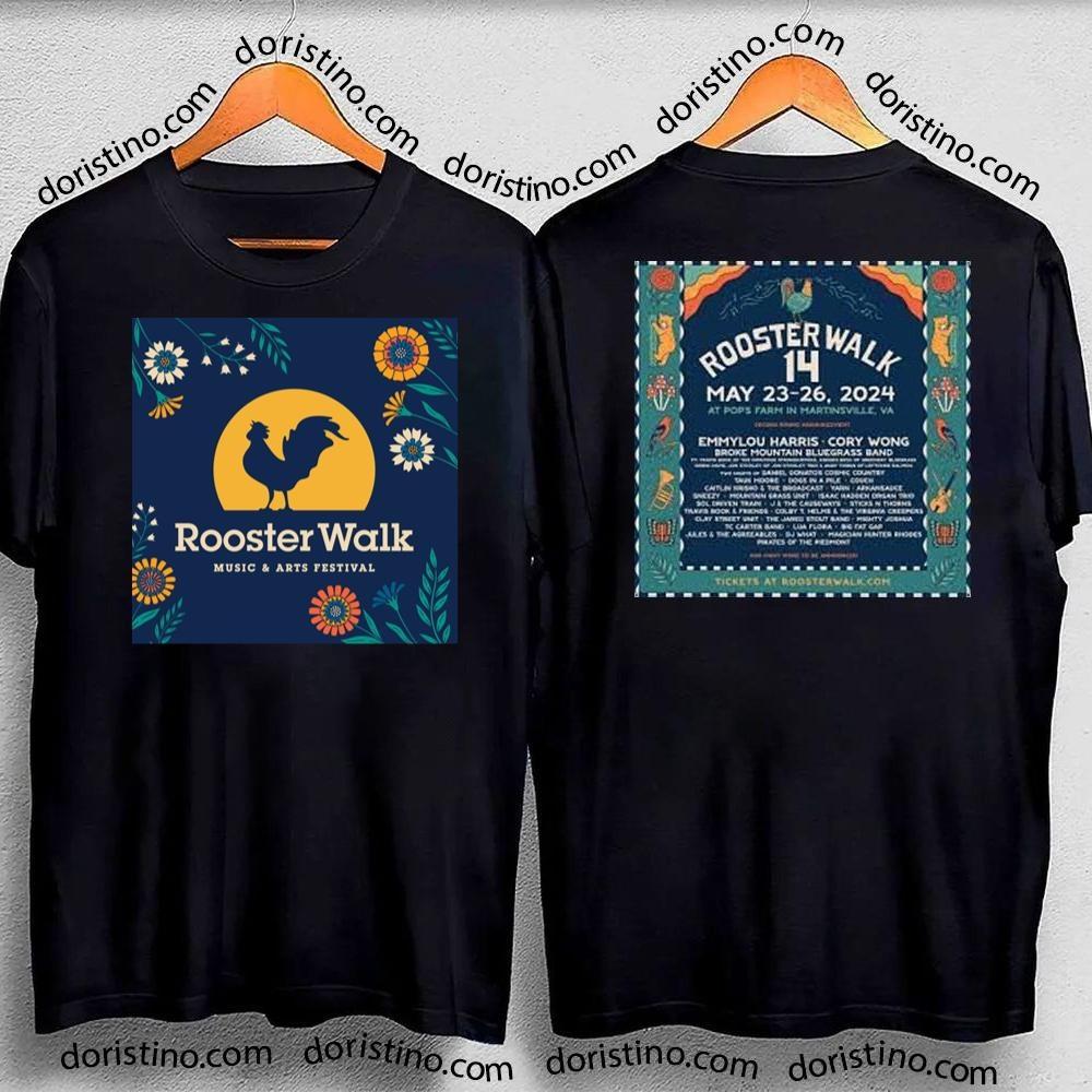 Rooster Walk 2024 Double Sides Shirt