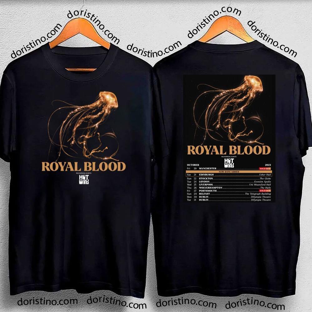 Royal Blood October 2023 Double Sides Shirt