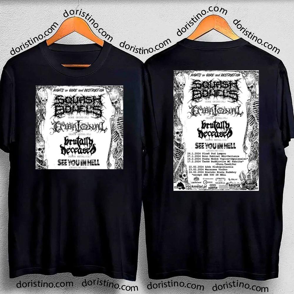 Squash Bowels See You In Hell Double Sides Shirt