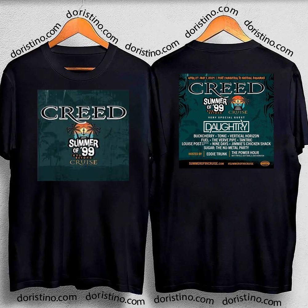 Summer Of 99 And Beyond Cruise 2024 Double Sides Awesome Shirt