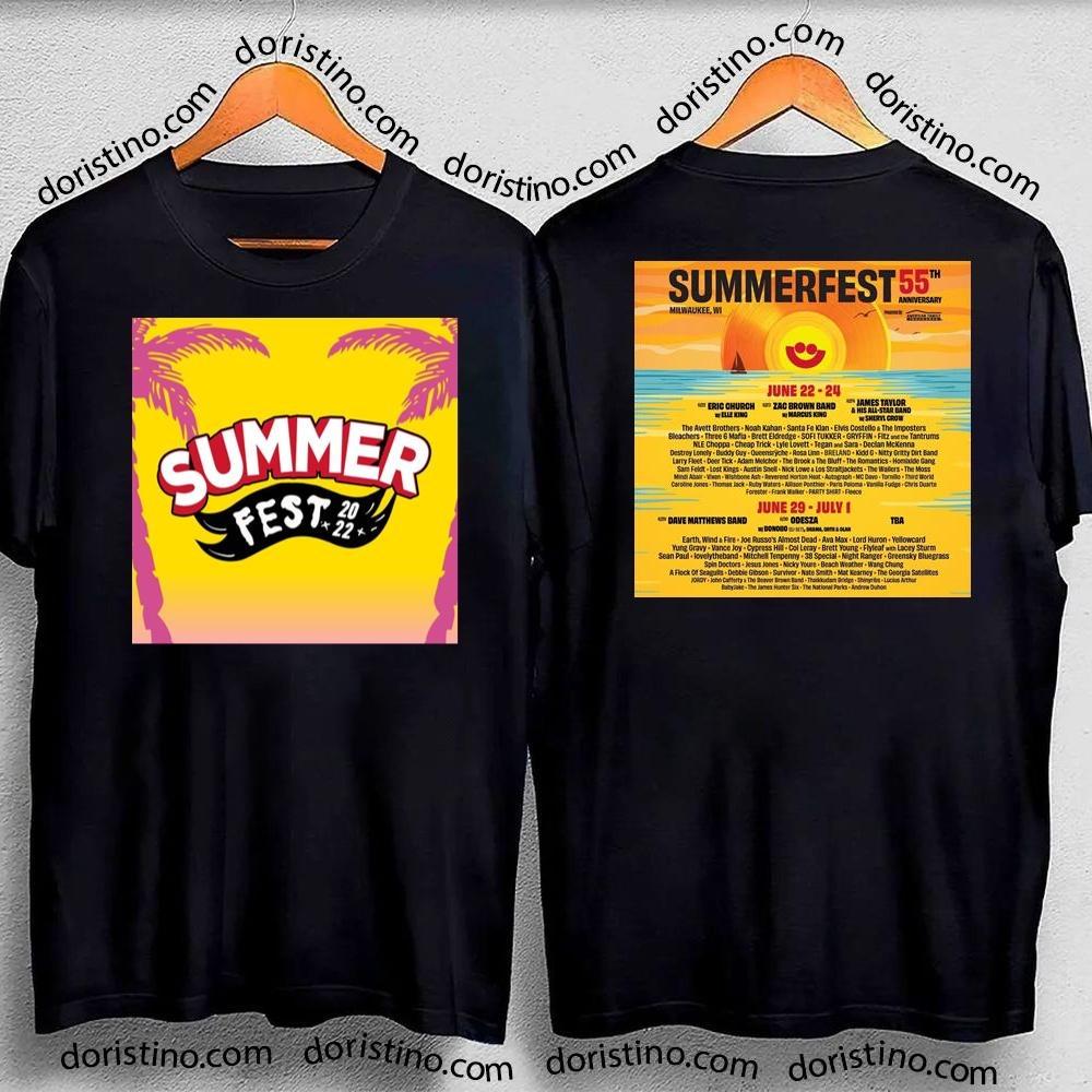 Summerfest 2024 Double Sides Awesome Shirt