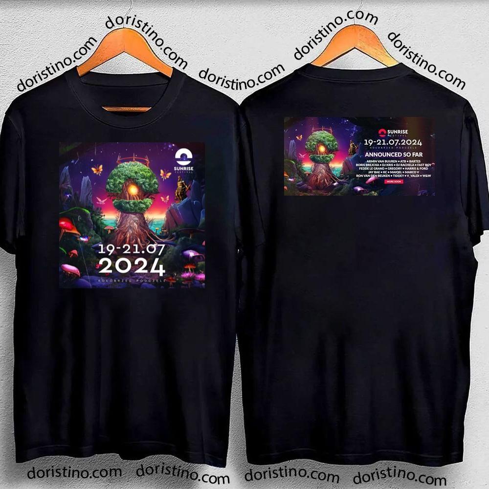 Sunrise Festival 2024 Double Sides Shirt