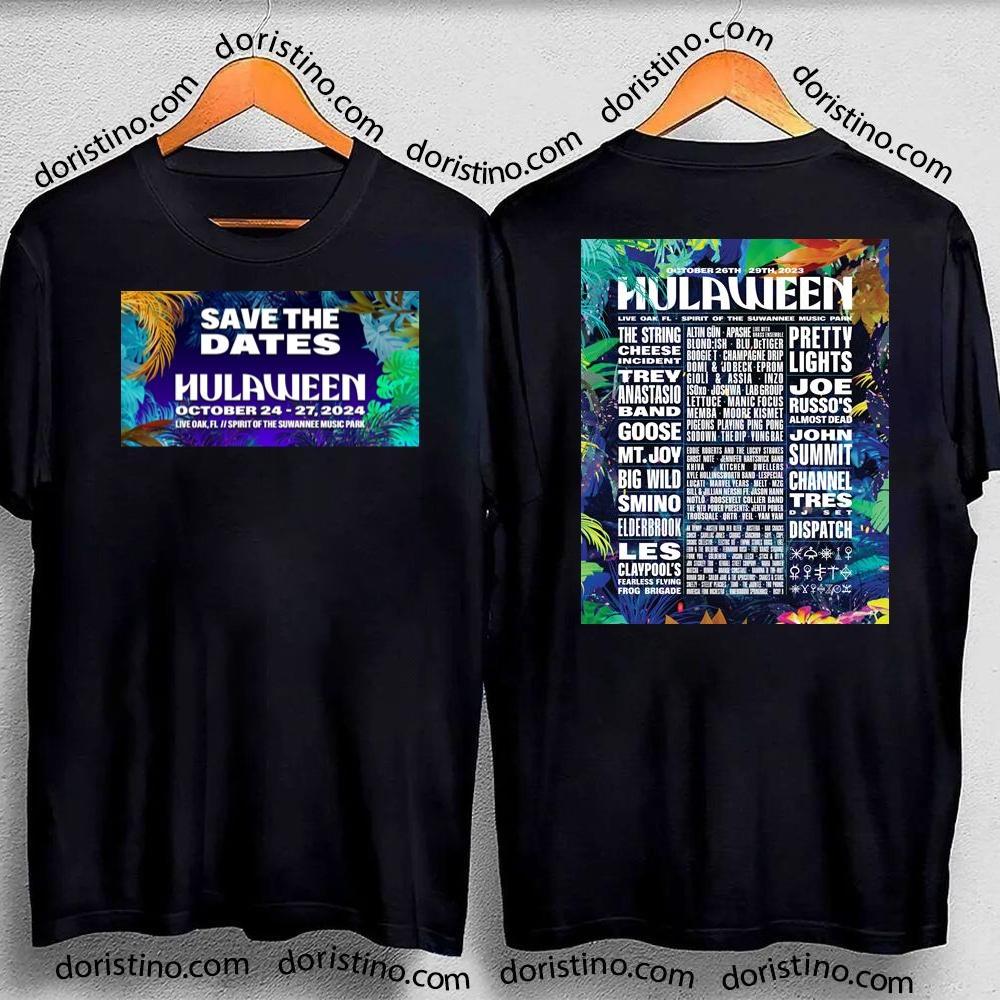 Suwannee Hulaween 2024 Double Sides Awesome Shirt