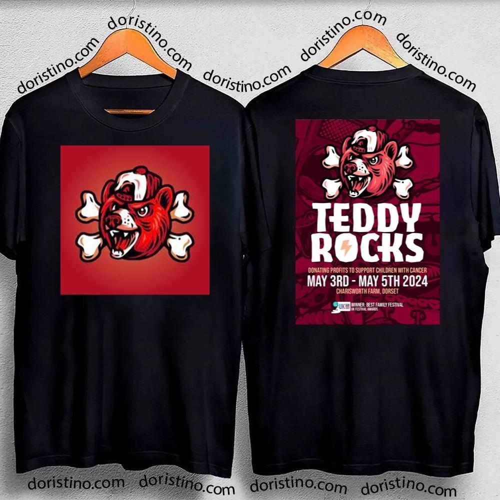 Teddy Rocks 2024 Double Sides Shirt