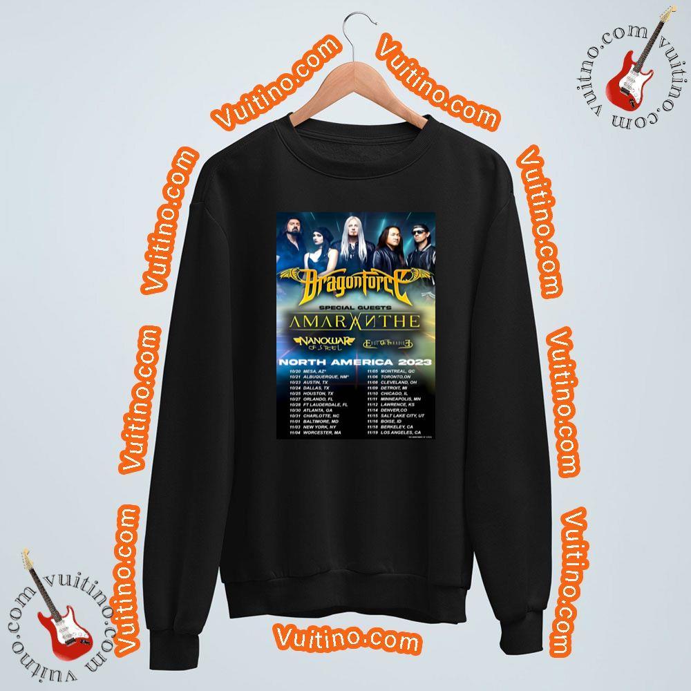 Dragonforce Doomsday Party 2023 North America Tour Apparel