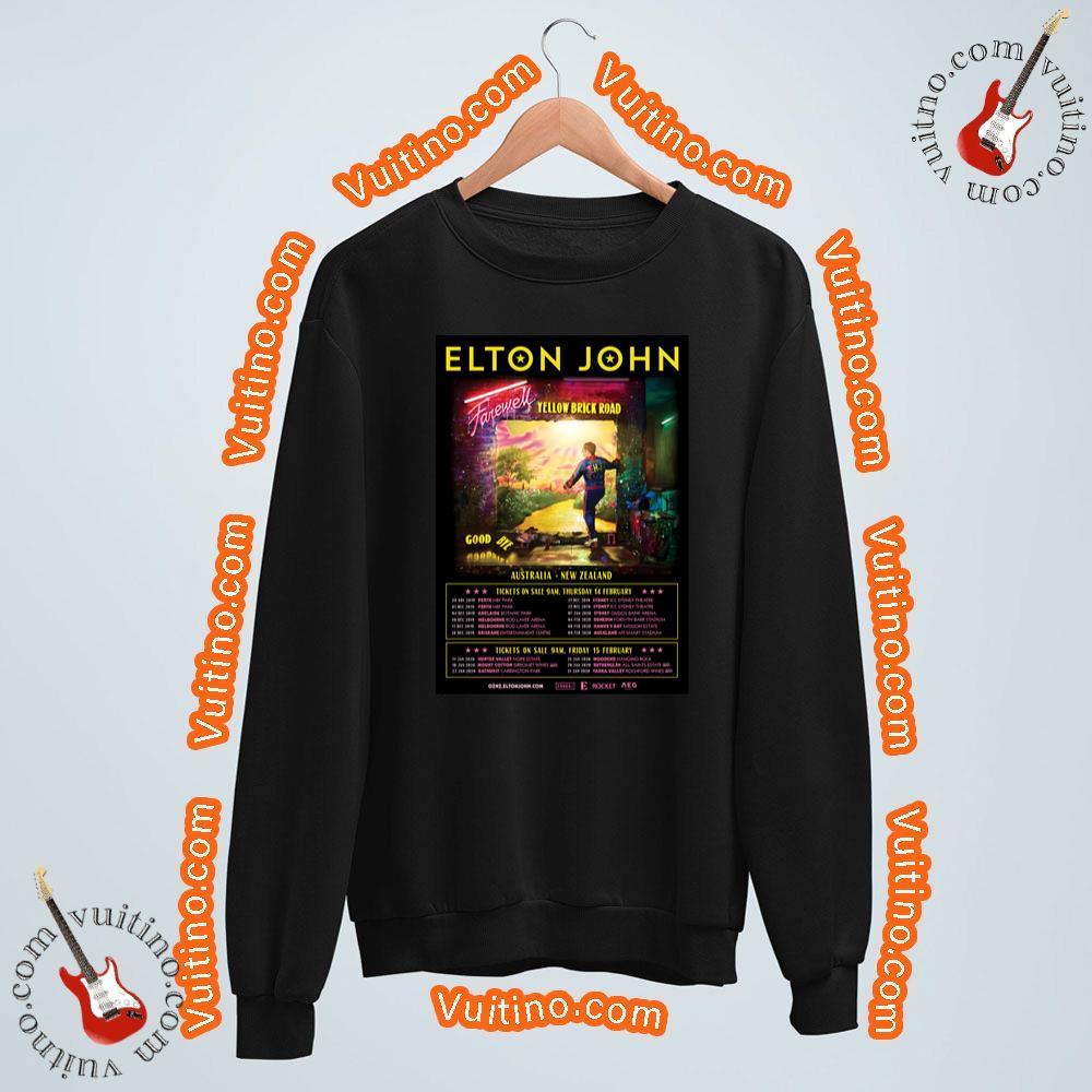 Elton John Farewell Yellow Brick Road Australia New Zealand 20192020 Tour Merch