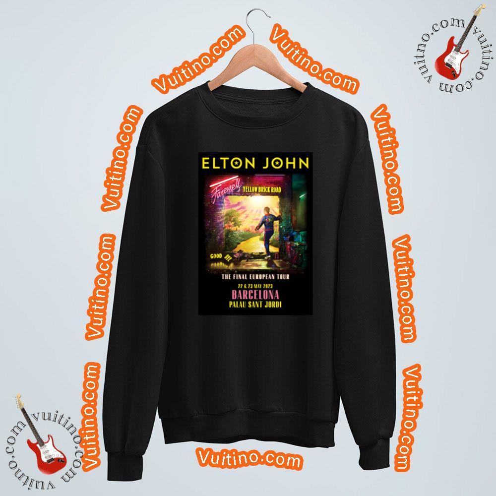 Elton John Farewell Yellow Brick Road Eu Tour Barcelona Palau Sant Jordi Apparel
