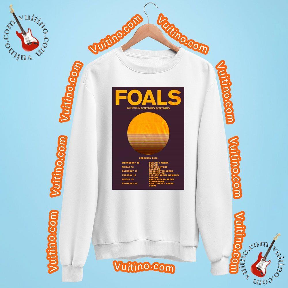 Foals What Went Down 2016 February Uk Tour Merch