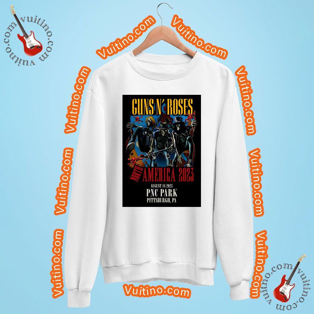 Guns N Roses 2023 Pittsburgh Pa Pnc Park Shirt