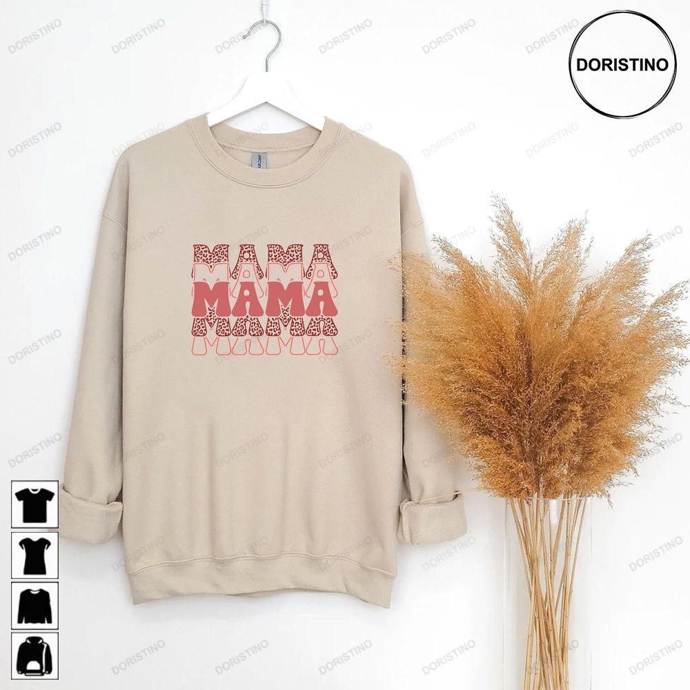 Mama Mother's Day Gift Grandma Gift For Mother Mom Mama Crewneck New Mom Grammy Limited Edition T-shirts