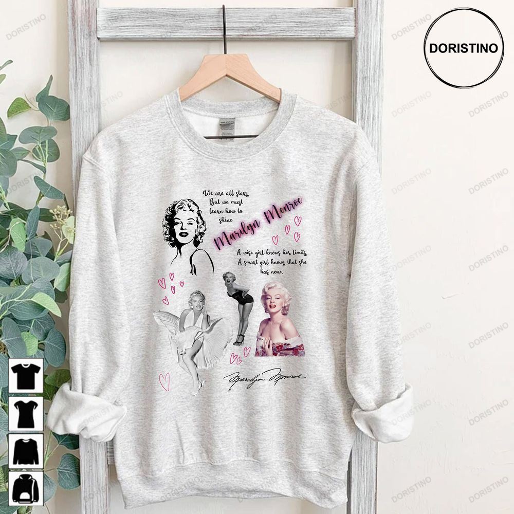 Marilyn Monroe Vintage Tee Marilyn Monroe Vintage Fun Gifts Cute Gift For Her Awesome Shirts