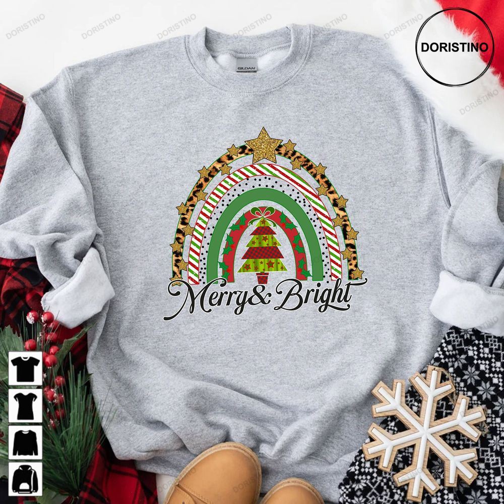 Merry Bright Christmas Trees Christmas Holiday Womens Holiday Christmas 9nwbd Trending Style