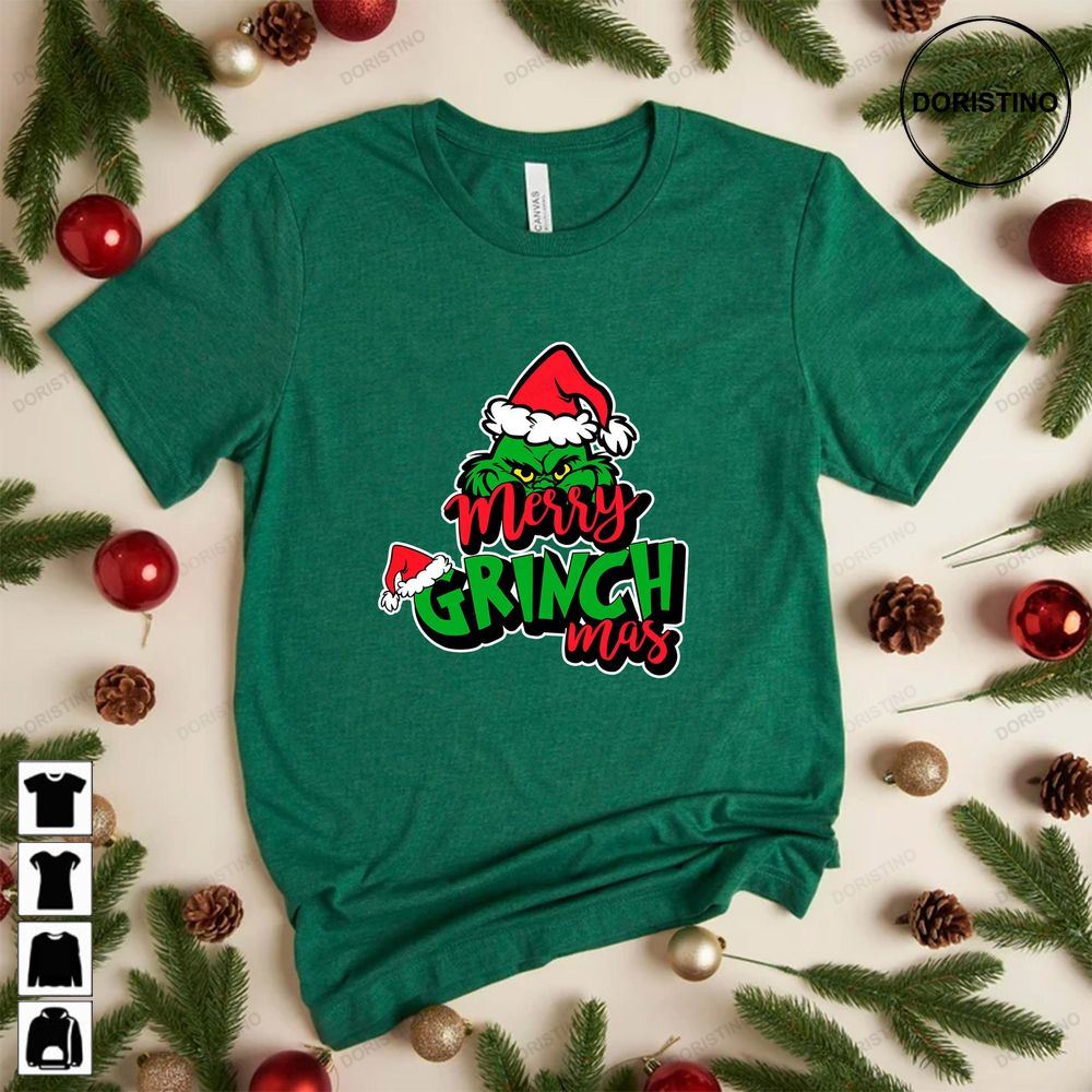 Merry Grinchmas Or • Grinch Poses • Merry Christmas • Merry Grinchmas • Funny Christmas Gift Gs1fy Awesome Shirts