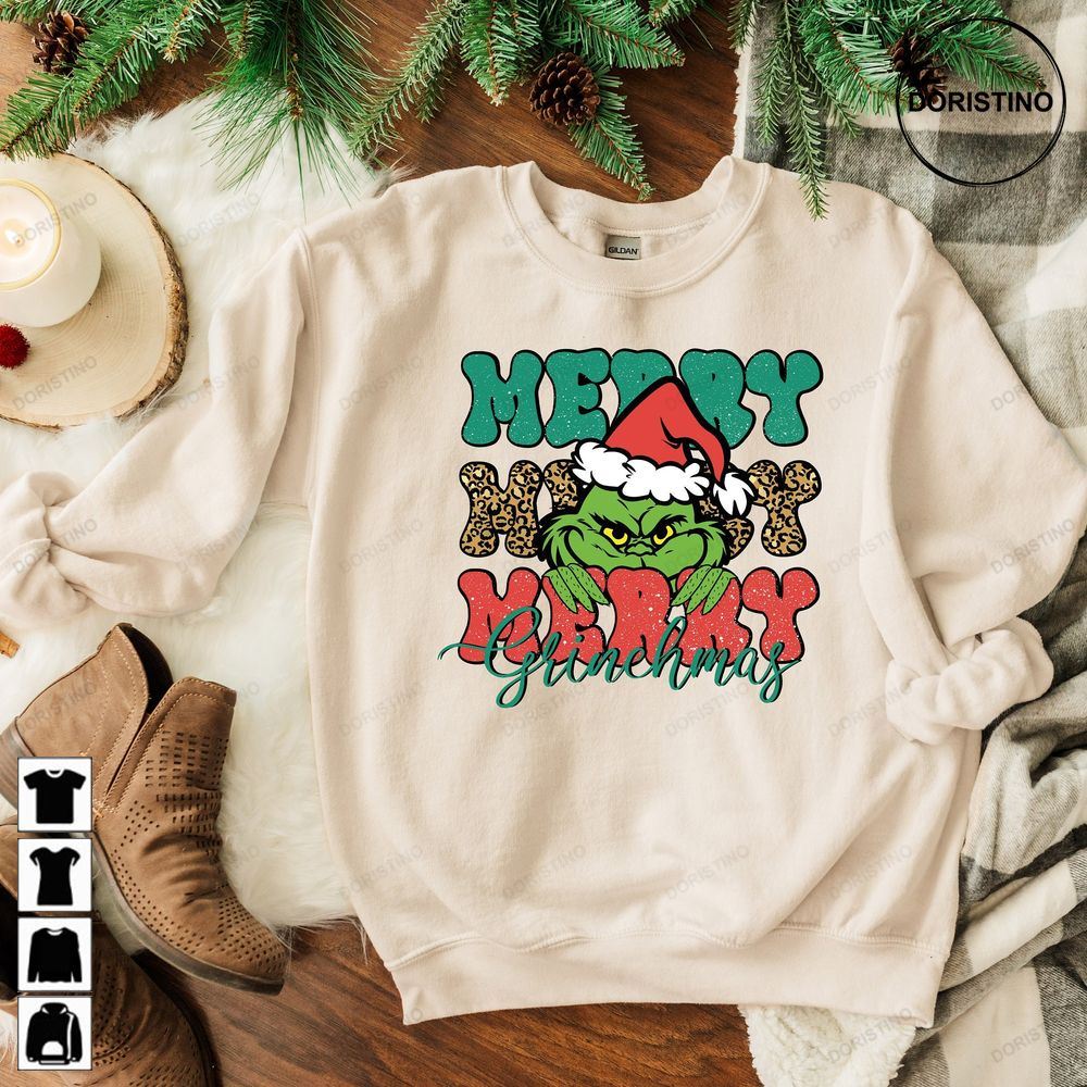 Merry Grinchmas Or • Grinch Poses • Merry Christmas • Merry Grinchmas • Funny Christmas Gift Ng4uf Trending Style