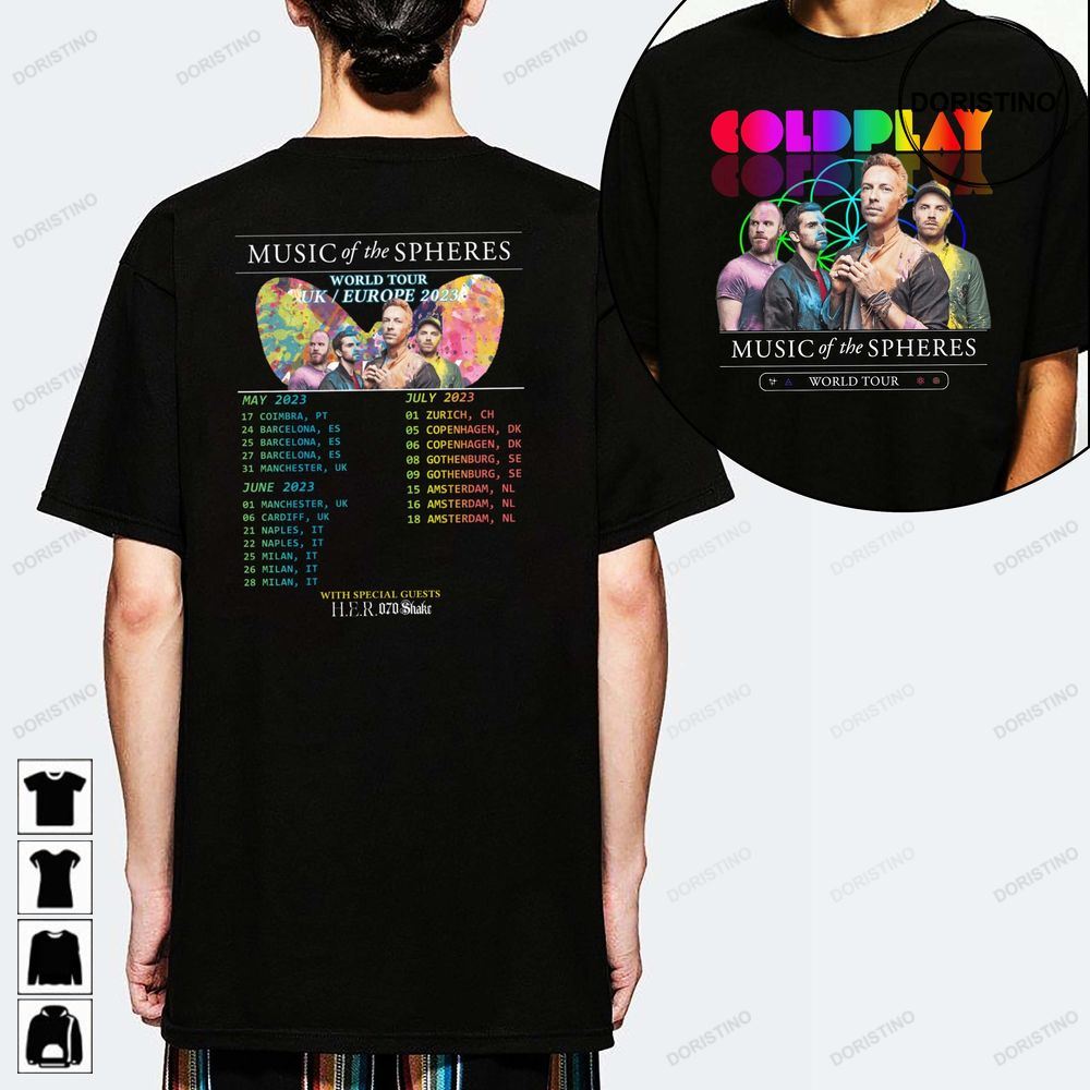 Music Of The Spheres Coldplay World Tour Coldplay Tour 2023 Coldplay Europe Tour Coldplaly Tour Tour Trending Style