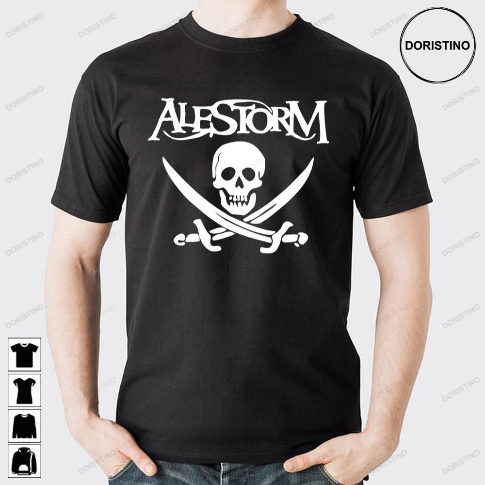Skull Art Alestorm Limited Edition T-shirts