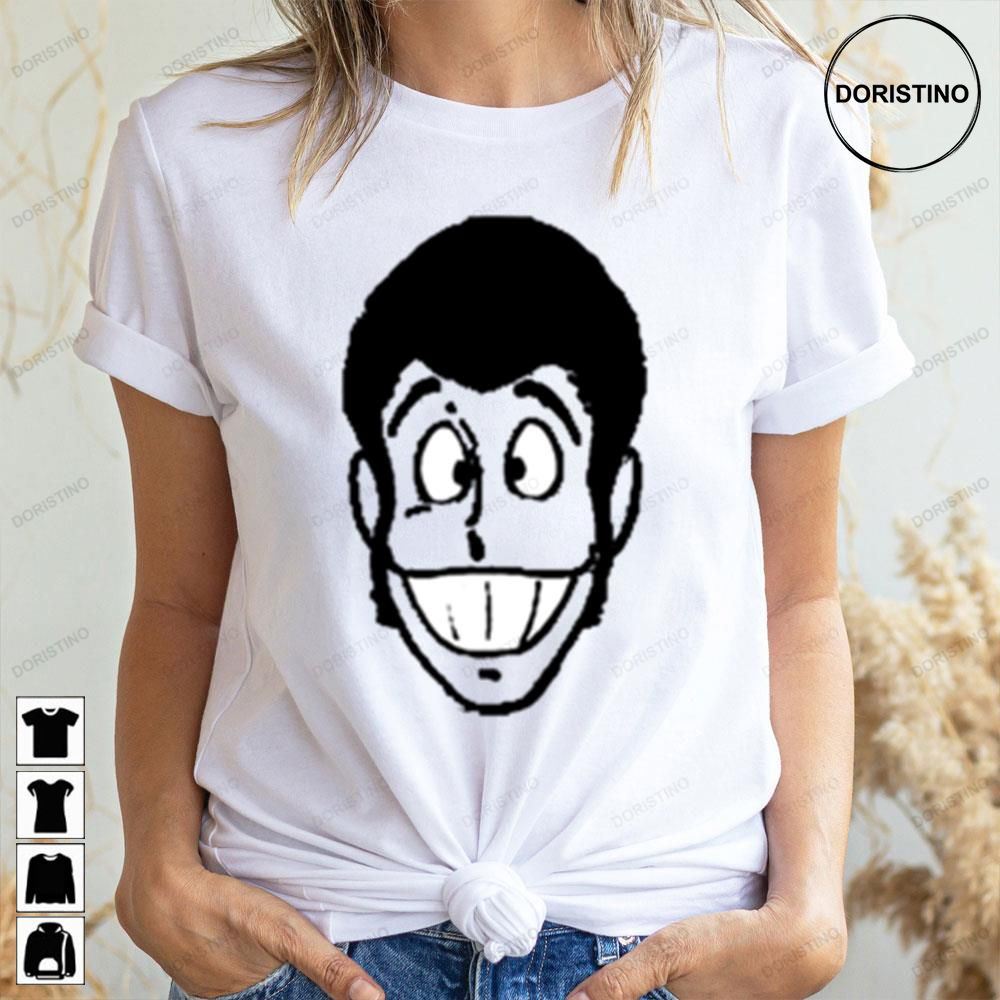 Smile Face Daisuke Jigen Lupin Iii Awesome Shirts