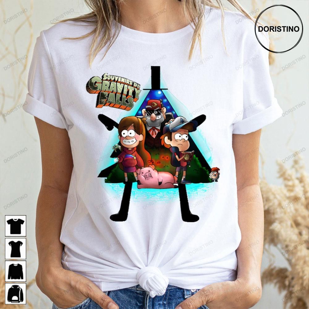 Souvenirs De Gravity Falls Doristino Limited Edition T-shirts
