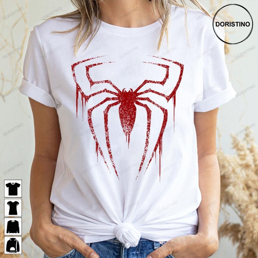 Spider Man Red Logo Doristino Awesome Shirts