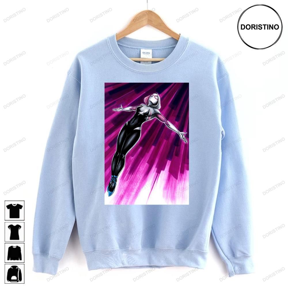 Spidergwen Into The Spiderverse Doristino Limited Edition T-shirts