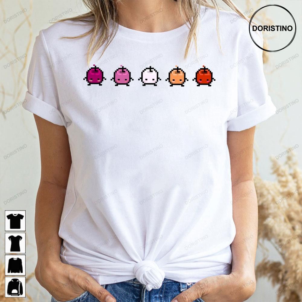 Stardew Valley Lesbian Pride Junimos Doristino Awesome Shirts