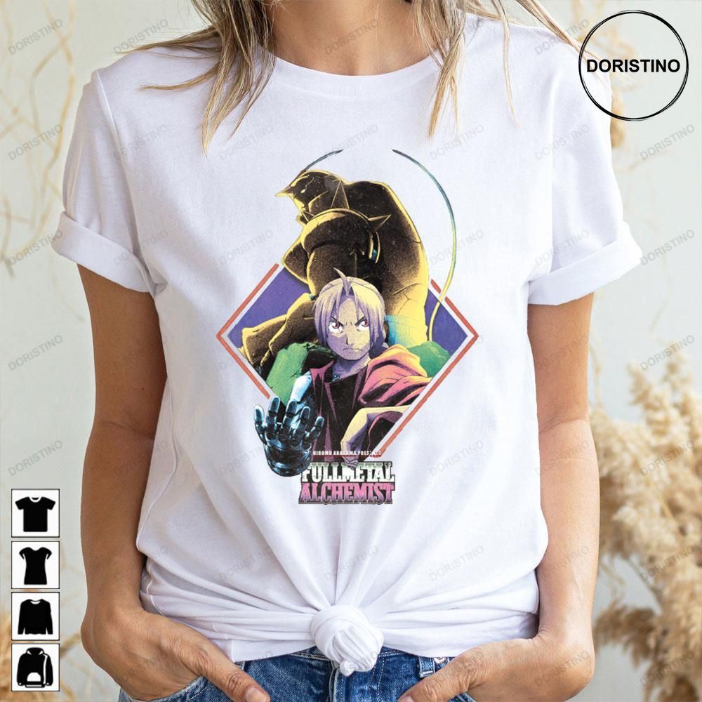 Style Retro Anime Fullmetal Alchemist Doristino Awesome Shirts