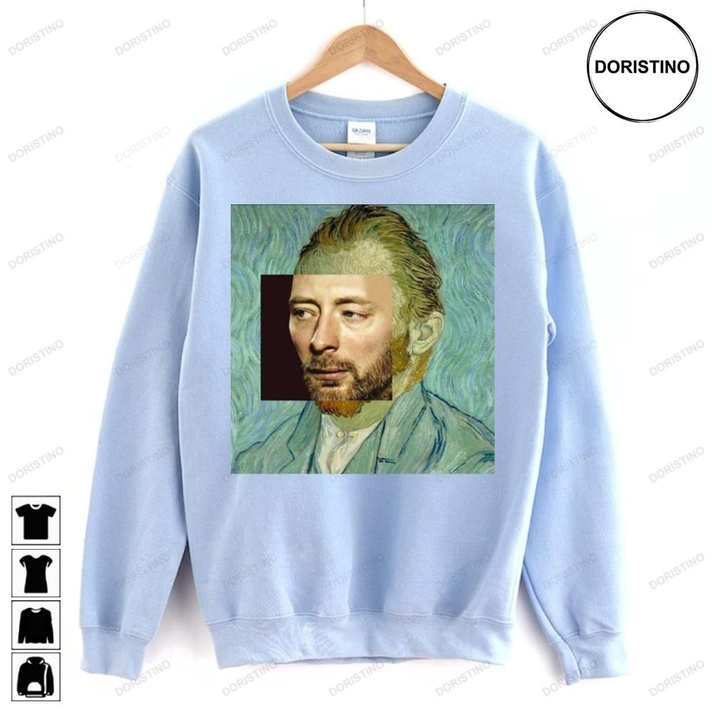 Van Gogh Yorke Radiohead Doristino Awesome Shirts