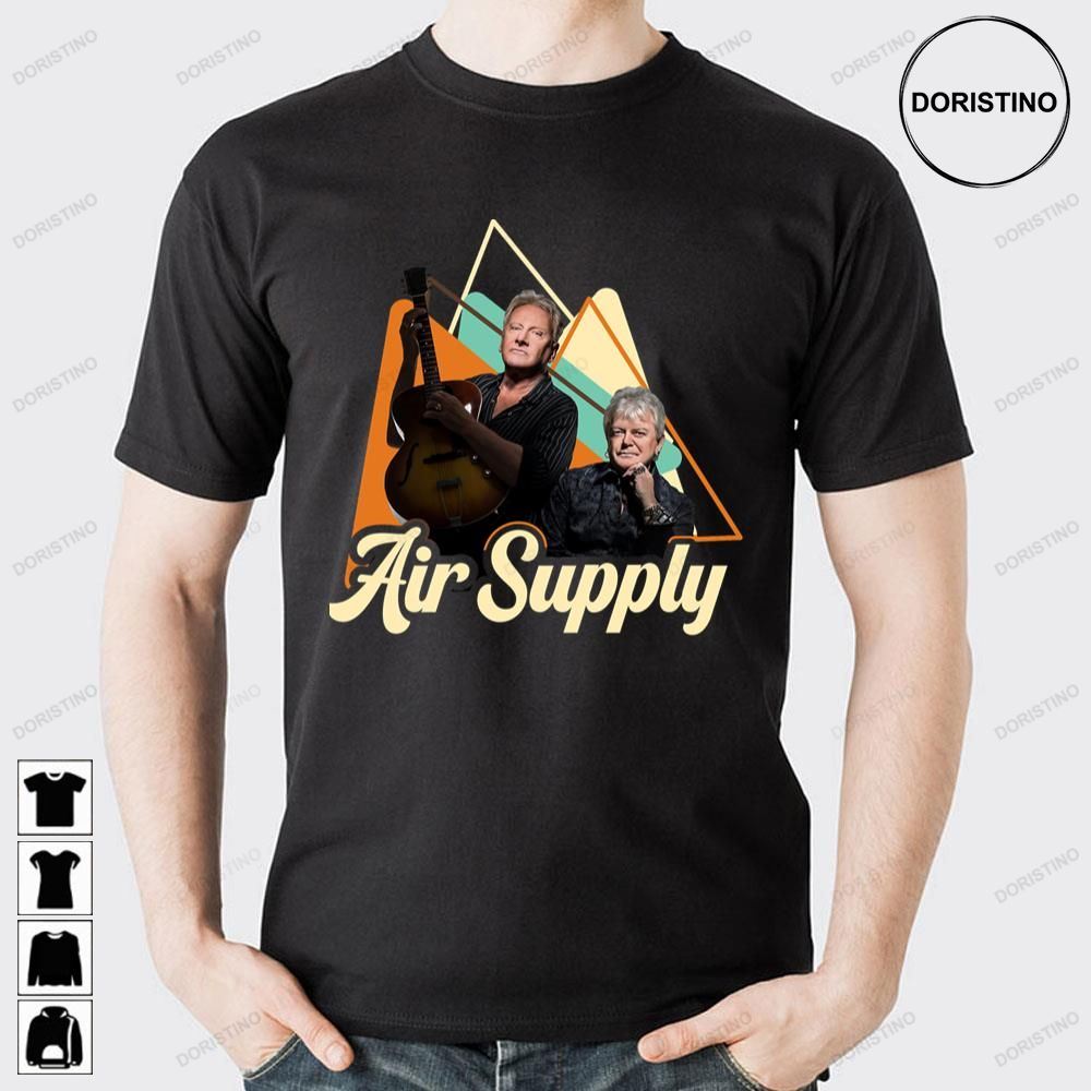 Vintage Art Air Supply Doristino Limited Edition T-shirts