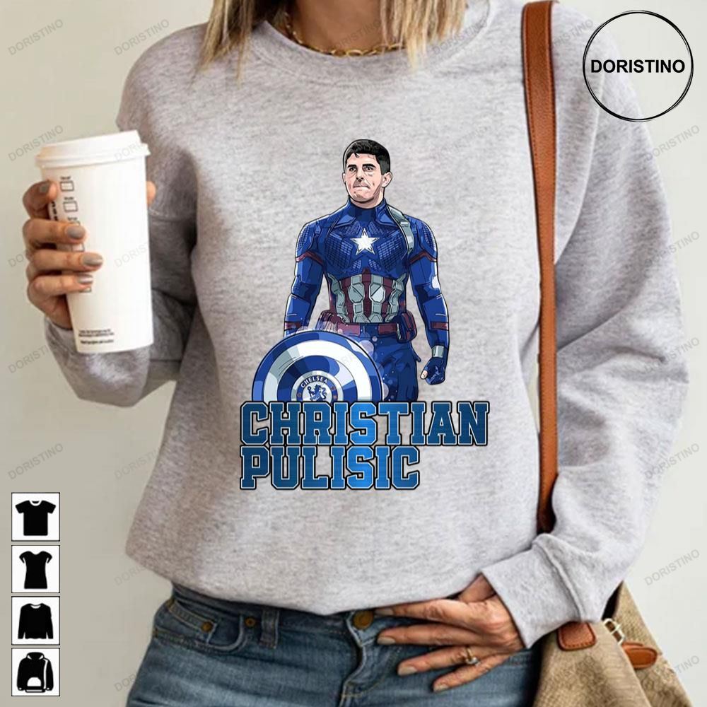 Christian Pulisic Captain American Suit Trending Style