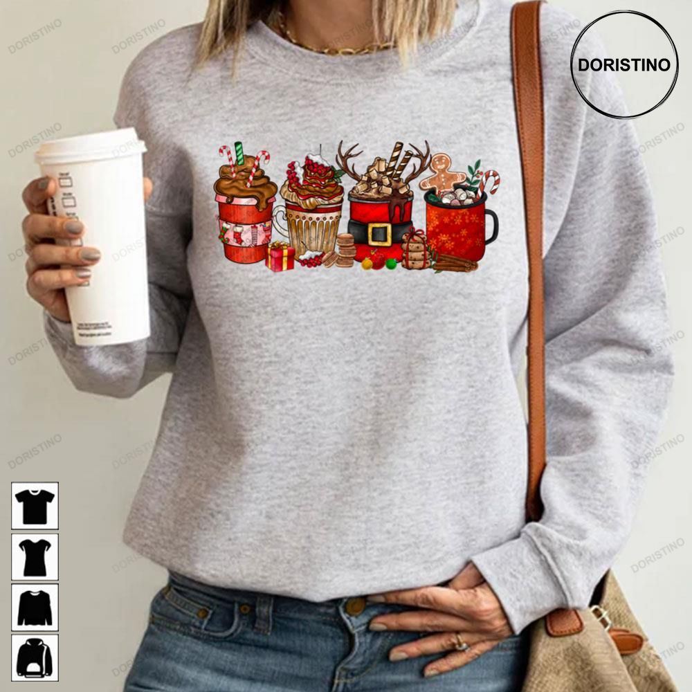 Christmas Coffee Drink Current Mood Limited Edition T-shirts