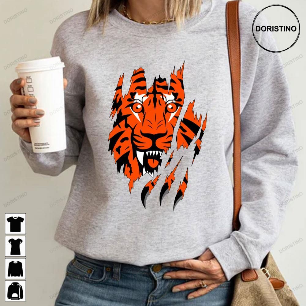 Cincinnati Bengals Logo Vintage Retro Tiger Football Limited Edition T-shirts