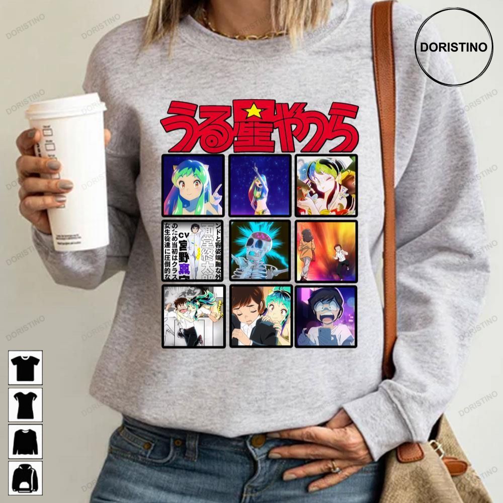 Collage Of Urusei Yatsuta Anime 2022 Awesome Shirts